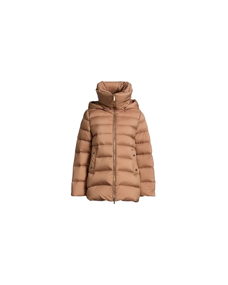 MOORER JACKEN & MÄNTEL - Pufferjacken & Daunenjackenauf YOOX.COM Kamel