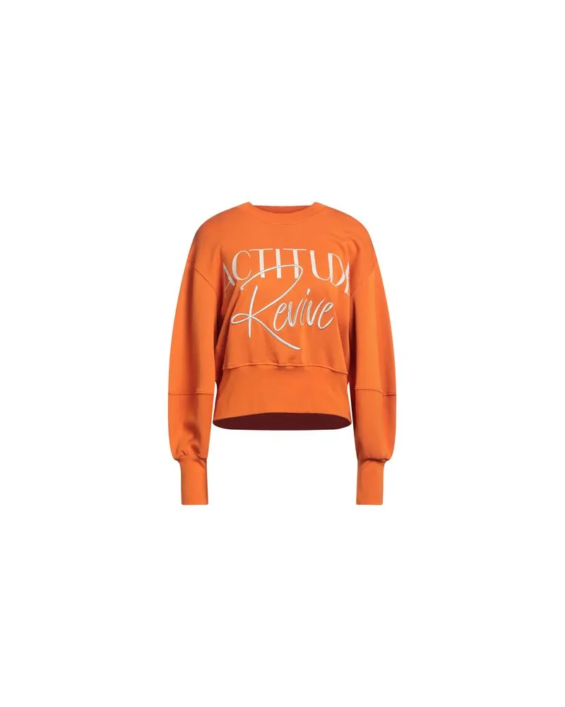 Actitude by Twinset TOPS - Sweatshirtsauf YOOX.COM Orange