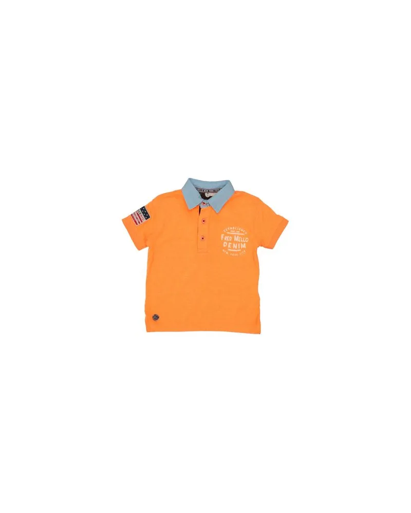 Fred Mello TOPS - Poloshirtsauf YOOX.COM Orange