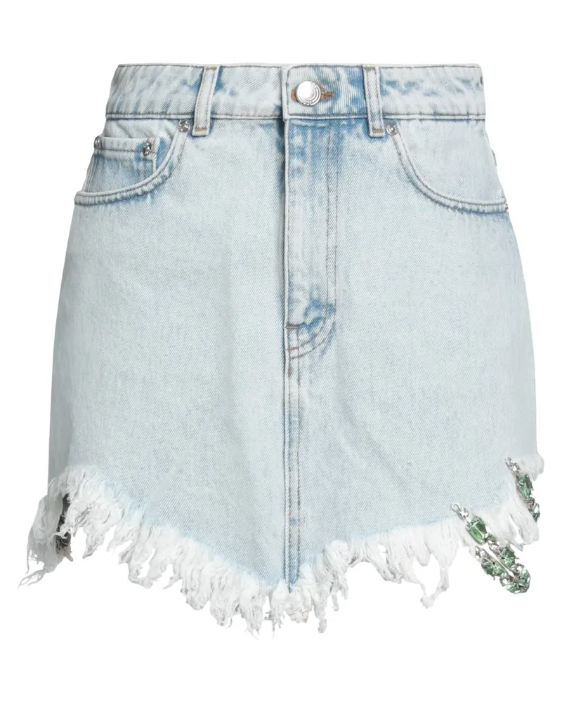 GCDS Jeansshorts Blau