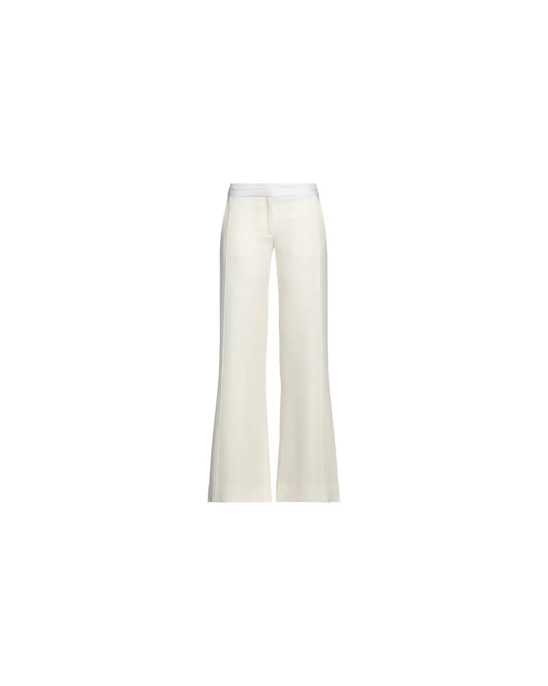 Victoria Beckham HOSEN & RÖCKE - Hosenauf YOOX.COM Elfenbein