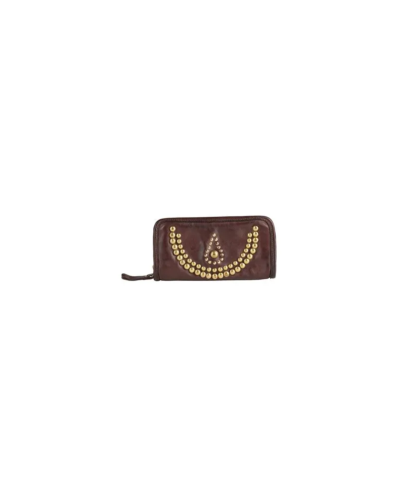 Campomaggi Kleinlederwaren - Brieftaschenauf YOOX.COM Dunkelbraun