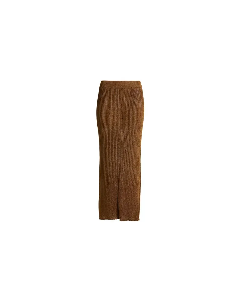 ALYSI HOSEN & RÖCKE - Maxi-Röckeauf YOOX.COM Bronze