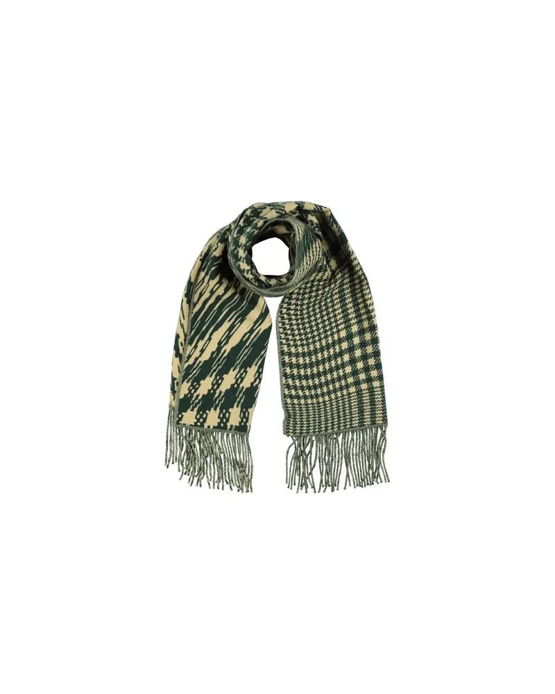Burberry ACCESSOIRES - Schalsauf YOOX.COM Dunkelgrün