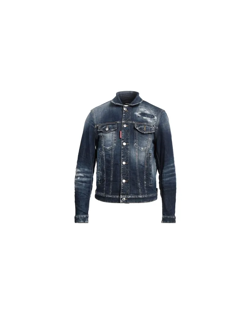 Dsquared2 JACKEN & MÄNTEL - Jeansjacken/Mäntelauf YOOX.COM Blau