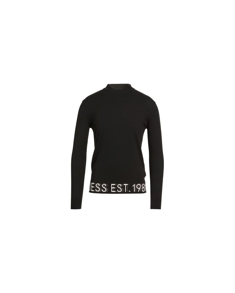 Guess STRICKWAREN - Rollkragenpulloverauf YOOX.COM Schwarz