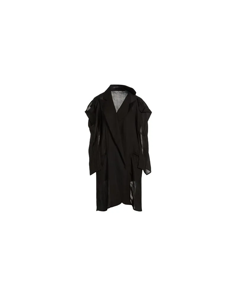 Yohji Yamamoto JACKEN & MÄNTEL - Jacken, Mäntel & Trenchcoatsauf YOOX.COM Schwarz