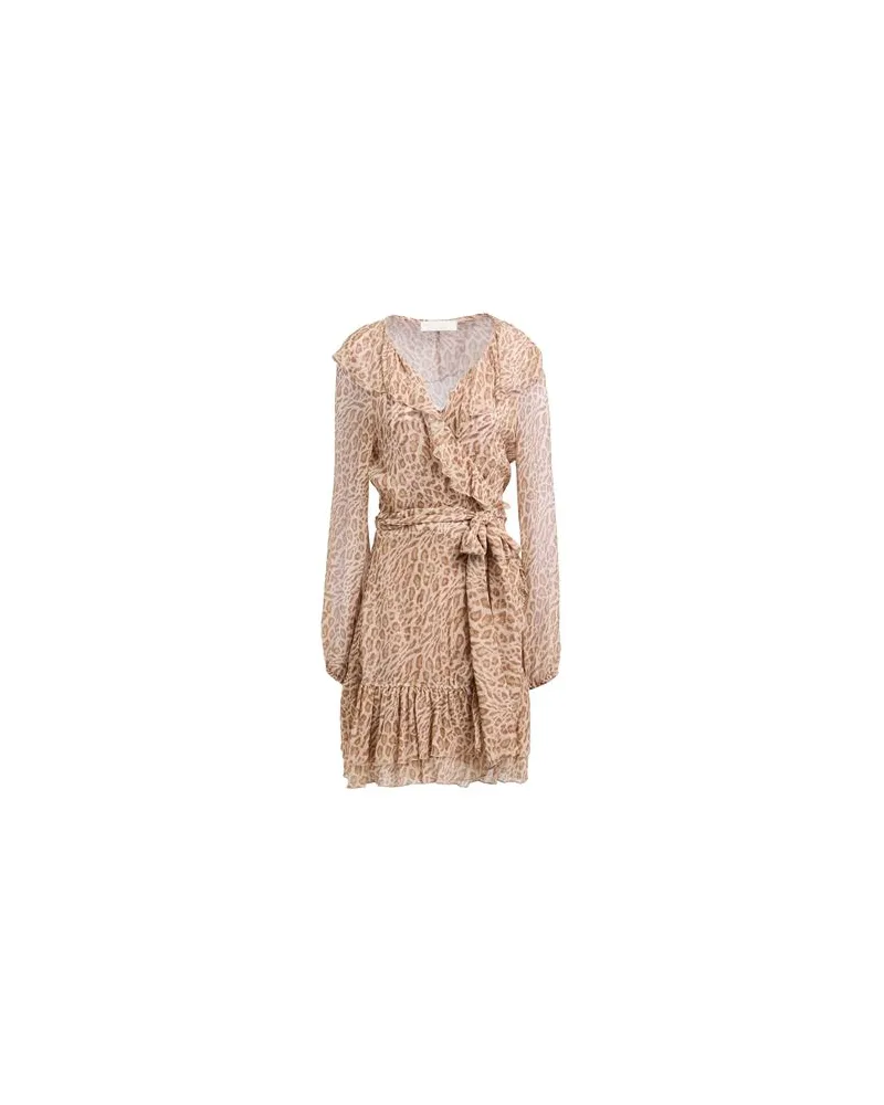 Alessia Zamattio KLEIDER - Mini-Kleiderauf YOOX.COM Beige