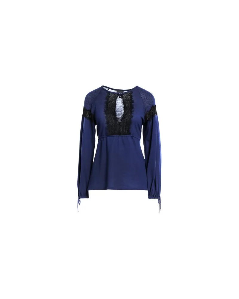 Just Cavalli STRICKWAREN - Pulloverauf YOOX.COM Nachtblau