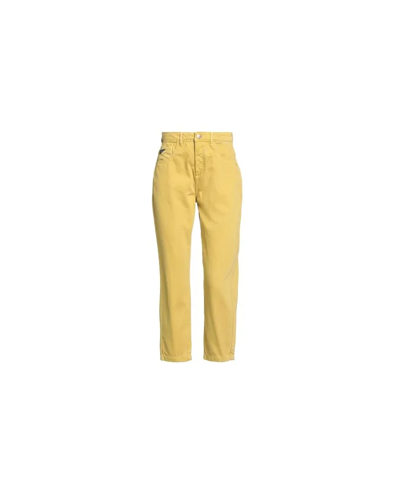 YES ZEE by Essenza JEANS - HOSEN & RÖCKE - Hosenauf YOOX.COM Senf