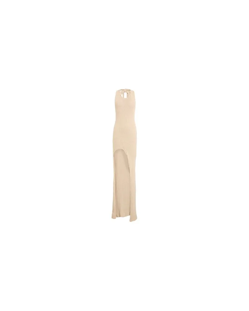 Aya Muse KLEIDER - Maxi-Kleiderauf YOOX.COM Beige