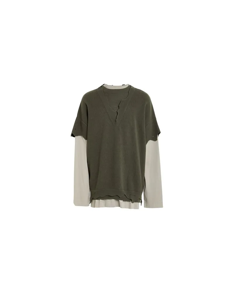 Givenchy STRICKWAREN - Pulloverauf YOOX.COM Militärgrün