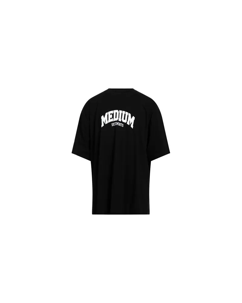 VETEMENTS TOPS - T-shirtsauf YOOX.COM Schwarz