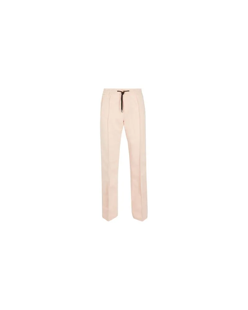 8 by Yoox COTTON DRAWSTRING WIDE TROUSERS  - HOSEN & RÖCKE - Hosenauf YOOX.COM Hellrosa