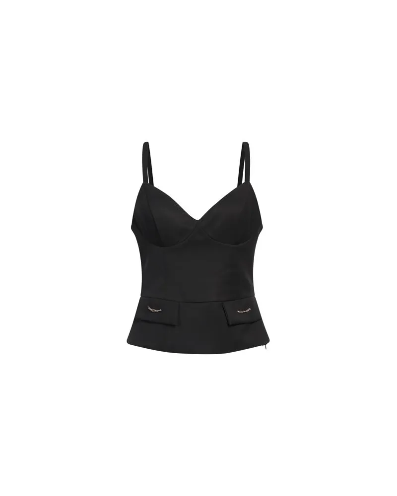 Gaëlle Bonheur TOPS - Topsauf YOOX.COM Schwarz