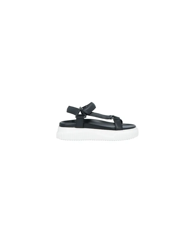 Voile Blanche SCHUHE - Sandalenauf YOOX.COM Schwarz