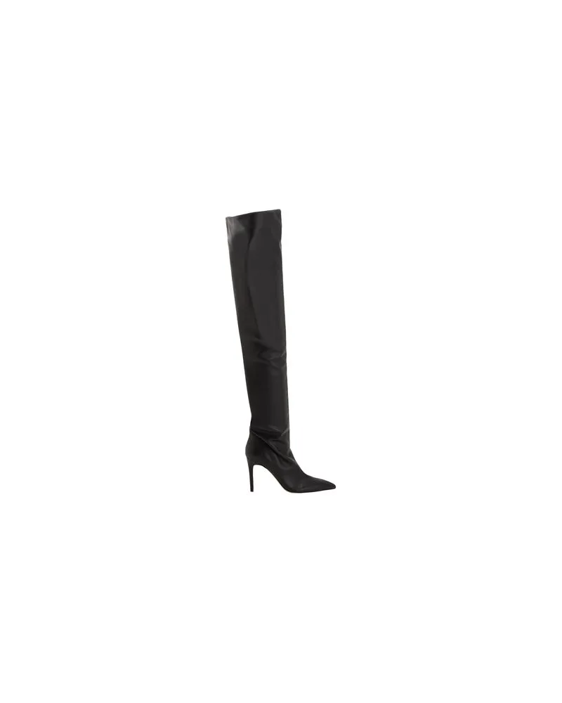 8 by Yoox OVER-THE-KNEE BOOTS   - SCHUHE - Stiefelauf YOOX.COM Schwarz