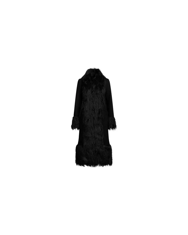 Maje JACKEN & MÄNTEL - Mäntelauf YOOX.COM Schwarz