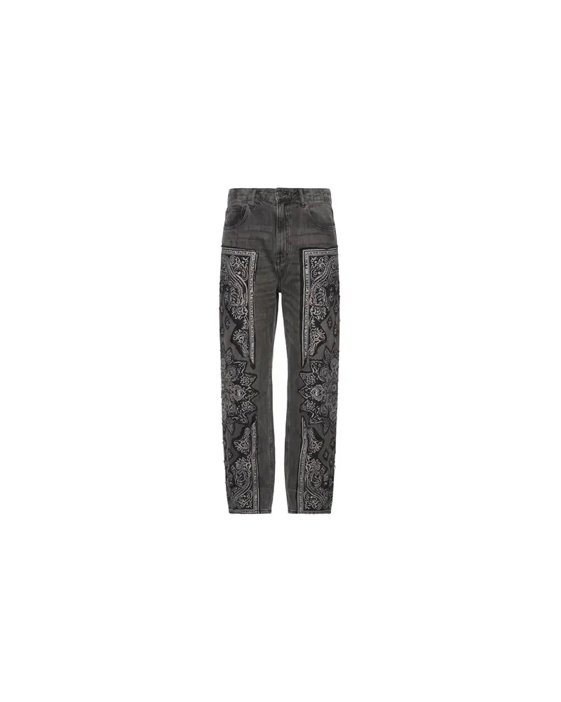 R13 HOSEN & RÖCKE - Jeanshosenauf YOOX.COM Schwarz