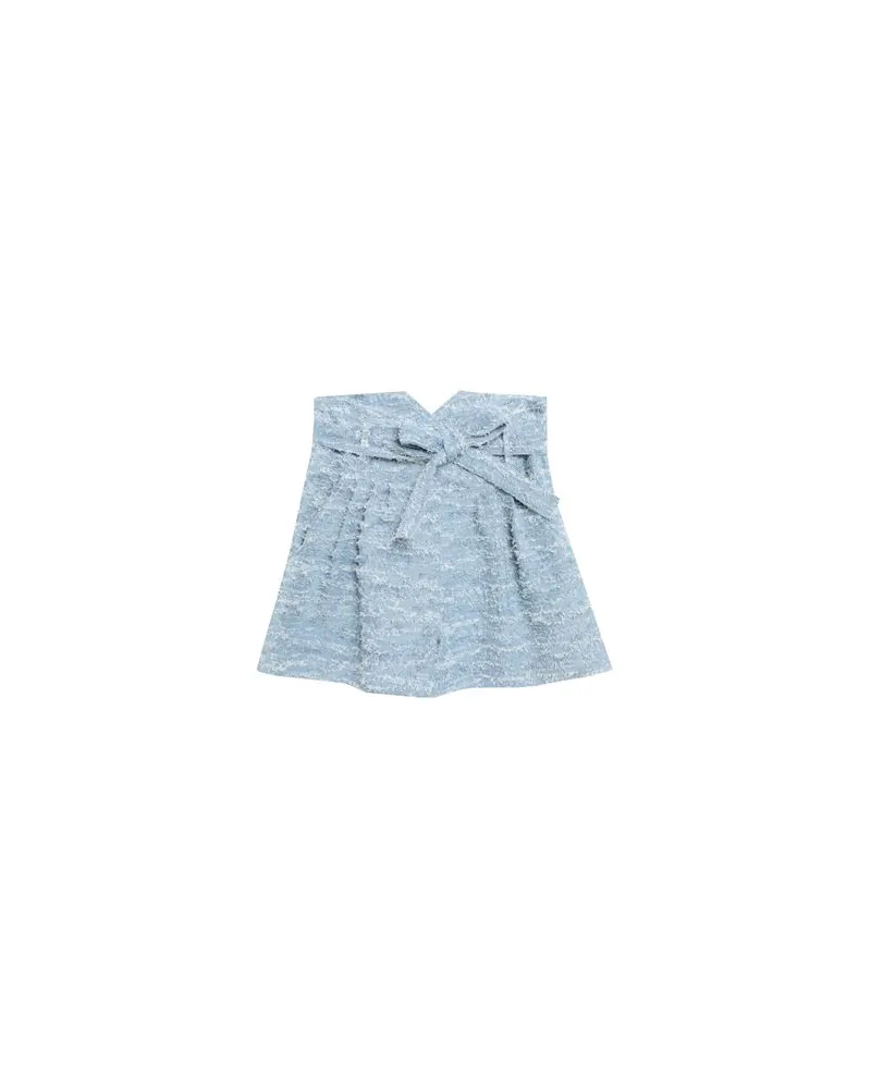 AINEA HOSEN & RÖCKE - Jeansshortsauf YOOX.COM Blau