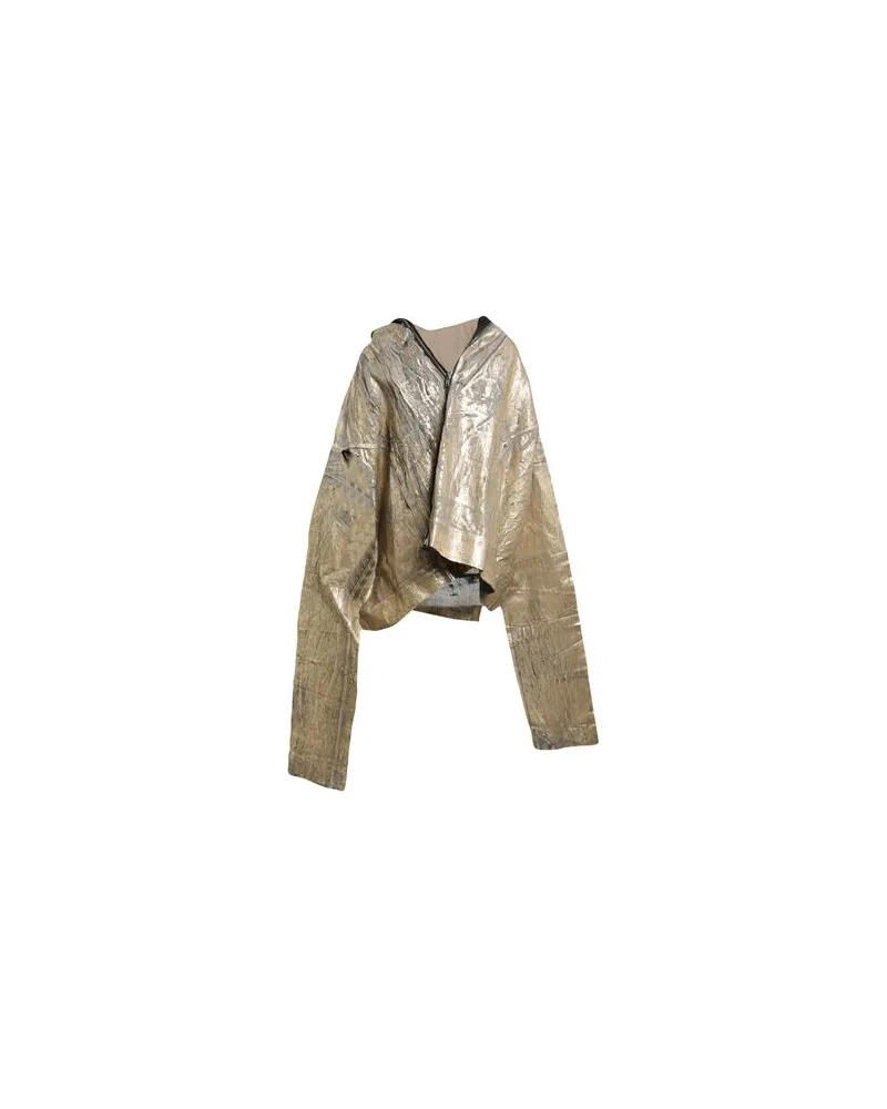 Rick Owens JACKEN & MÄNTEL - Jeansjacken/Mäntelauf YOOX.COM Gold