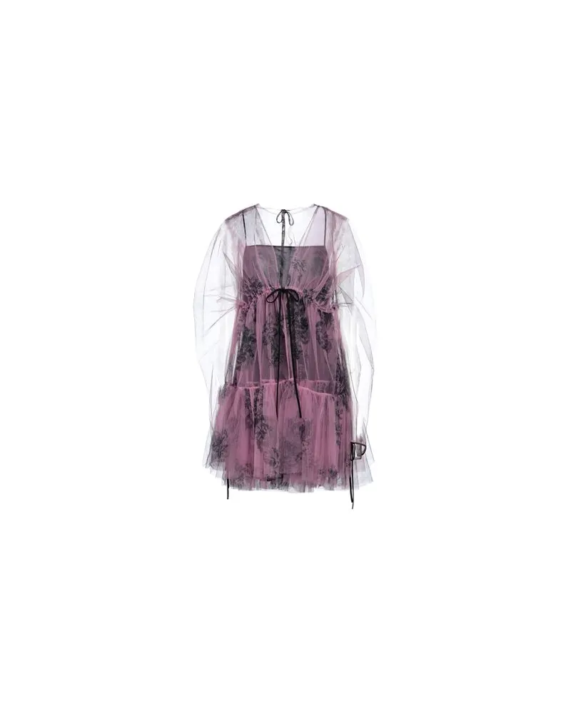 Philosophy Di Lorenzo Serafini KLEIDER - Mini-Kleiderauf YOOX.COM Rosa