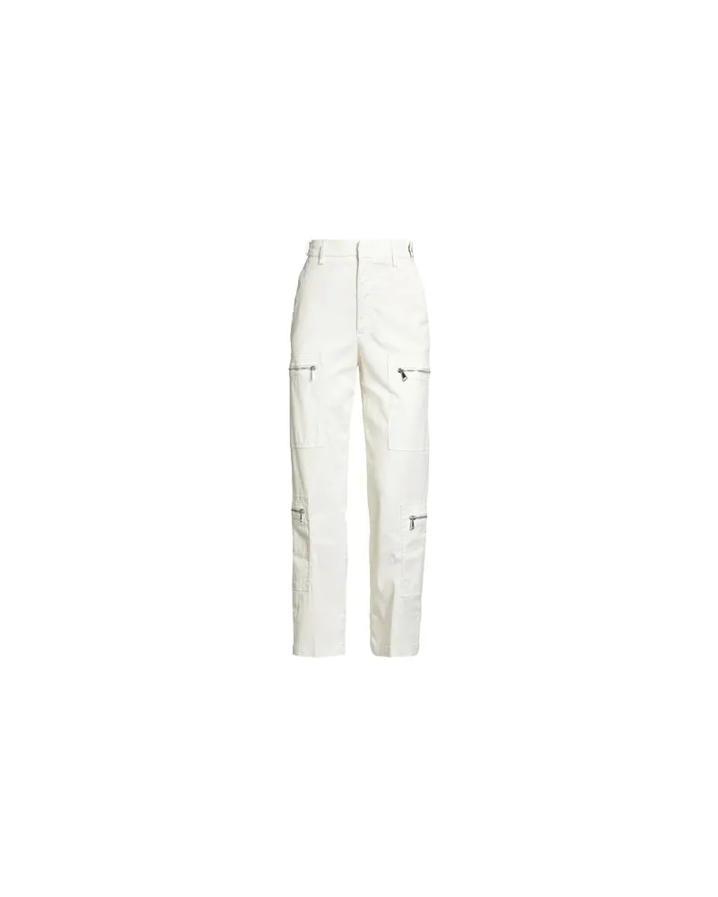 Dondup HOSEN & RÖCKE - Hosenauf YOOX.COM Cremeweiß