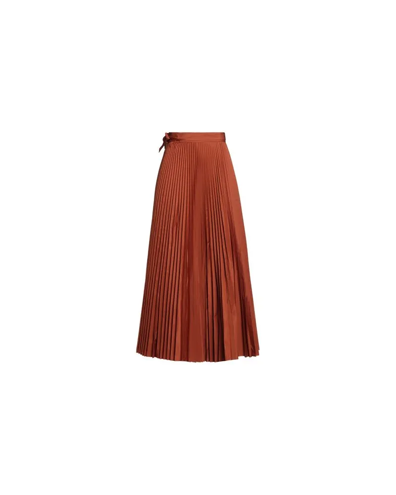 Pier Antonio Gaspari HOSEN & RÖCKE - Maxi-Röckeauf YOOX.COM Rostrot
