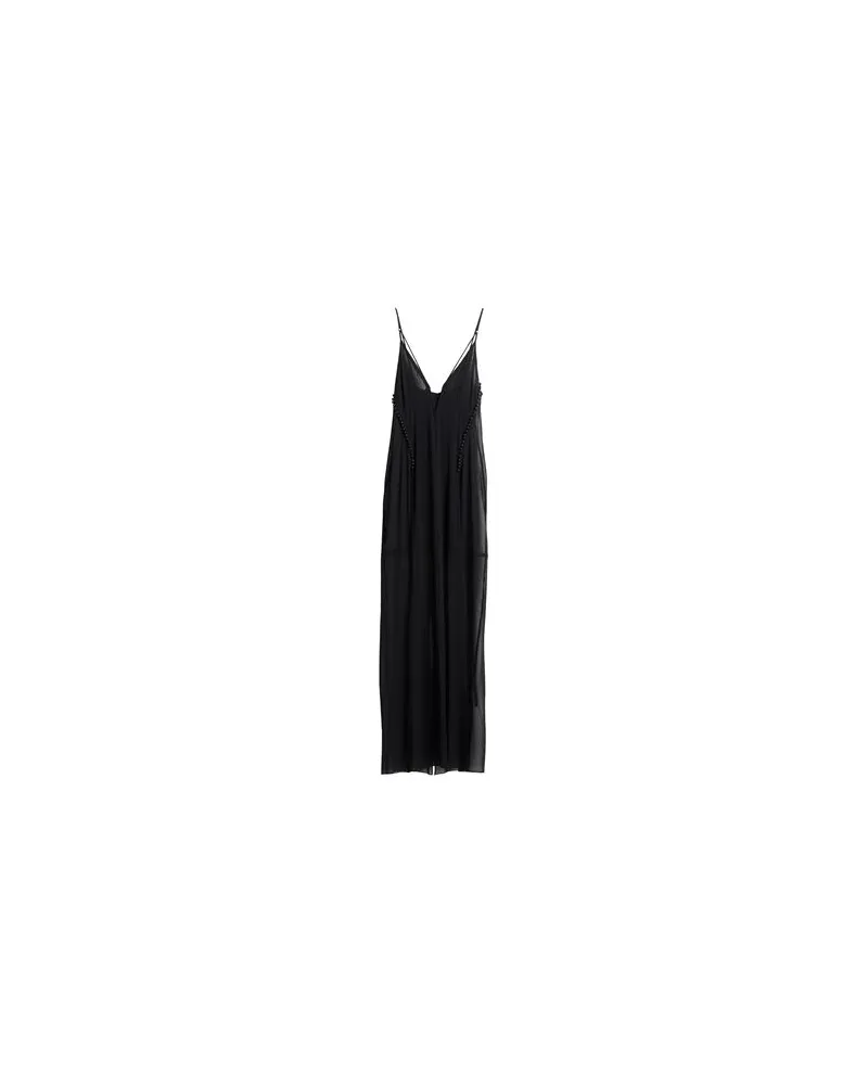 Charlotte Knowles KLEIDER - Maxi-Kleiderauf YOOX.COM Schwarz