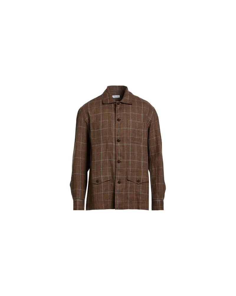 Salvatore Piccolo TOPS - Hemdenauf YOOX.COM Braun