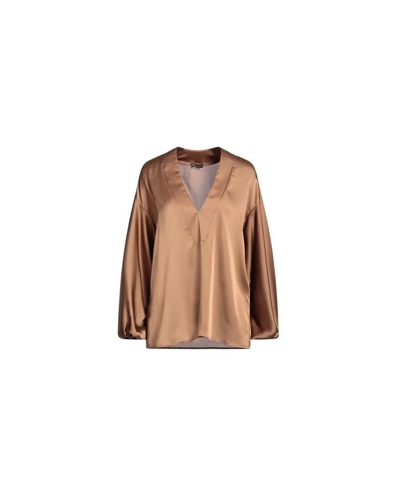 OLLA PARÉG TOPS - Topsauf YOOX.COM Braun