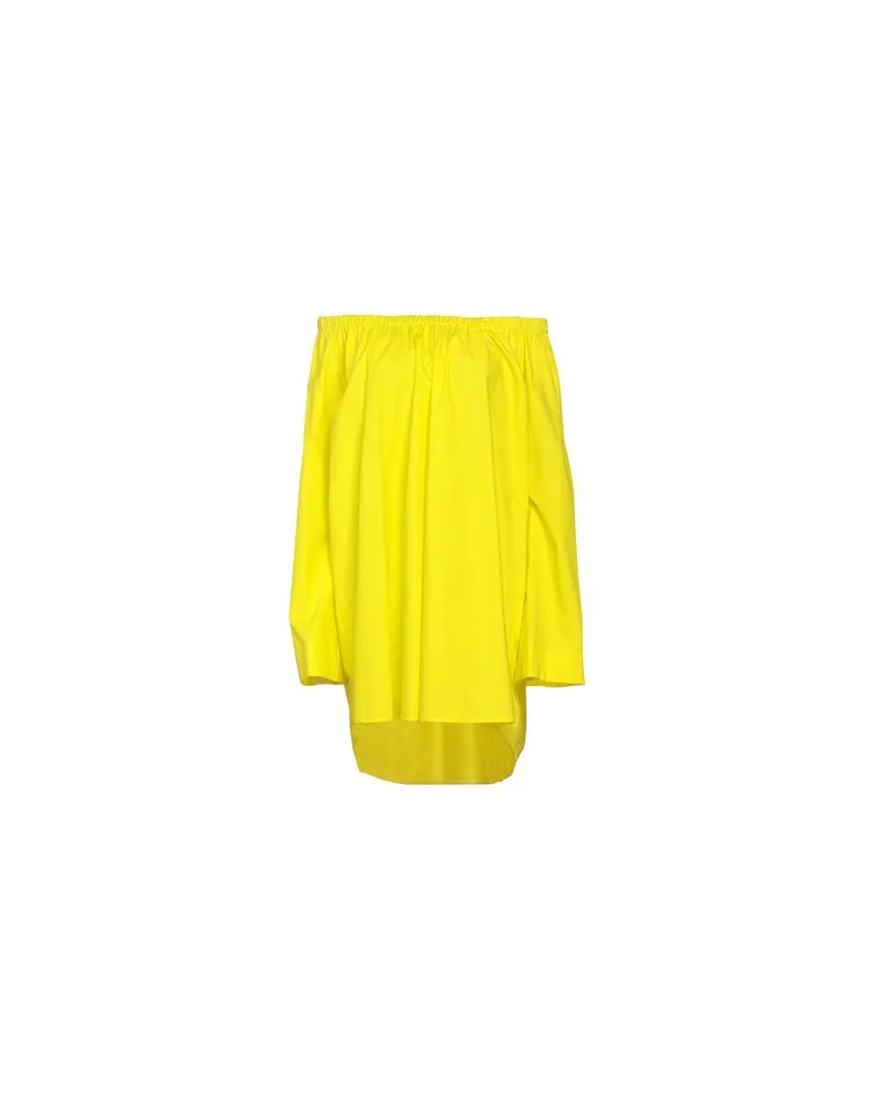 DOUUOD KLEIDER - Mini-Kleiderauf YOOX.COM Gelb