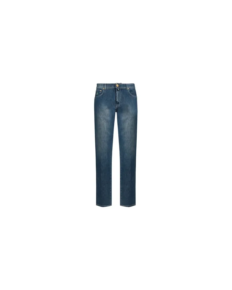 Luigi Borrelli HOSEN & RÖCKE - Jeanshosenauf YOOX.COM Blau