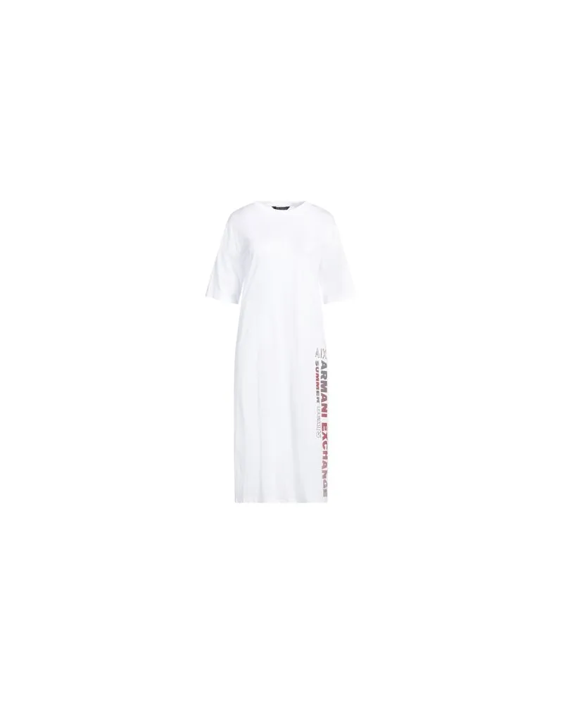 Armani Exchange KLEIDER - Midi-Kleiderauf YOOX.COM Weiß
