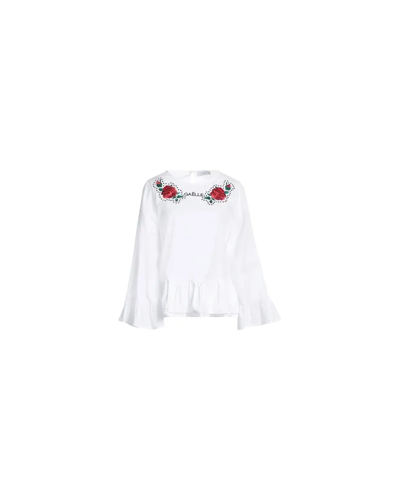 Gaëlle Bonheur MAGLIA TESS. CAMICIA M/L + - TOPS - Topsauf YOOX.COM Weiß