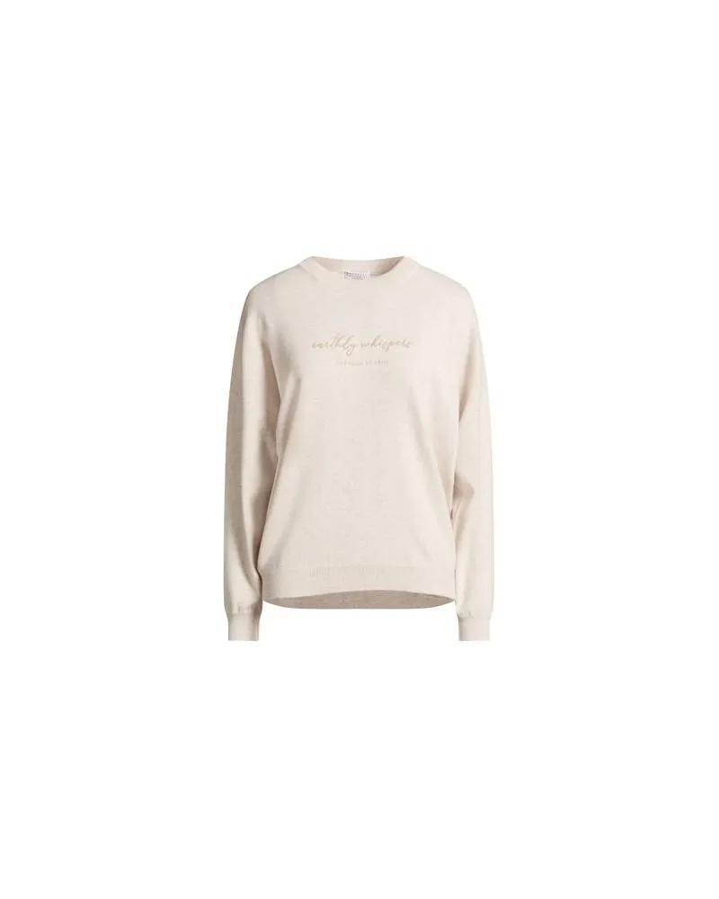 Brunello Cucinelli STRICKWAREN - Pulloverauf YOOX.COM Hellgrau