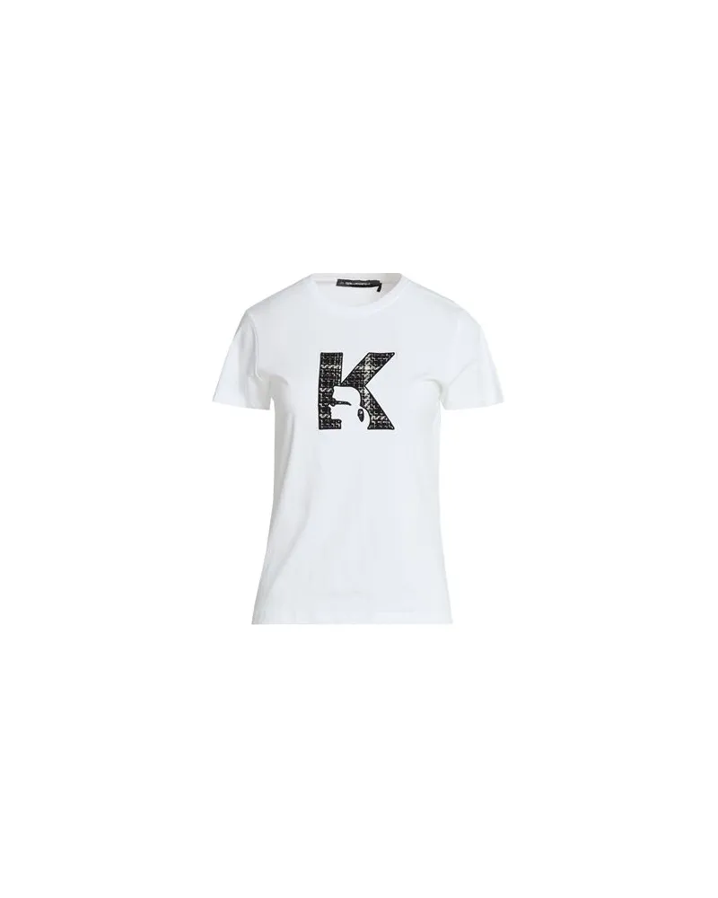 Karl Lagerfeld TOPS - T-shirtsauf YOOX.COM Weiß