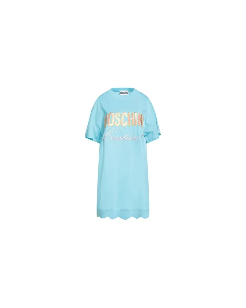 Moschino COUTURE - KLEIDER - Mini-Kleiderauf YOOX.COM Azurblau