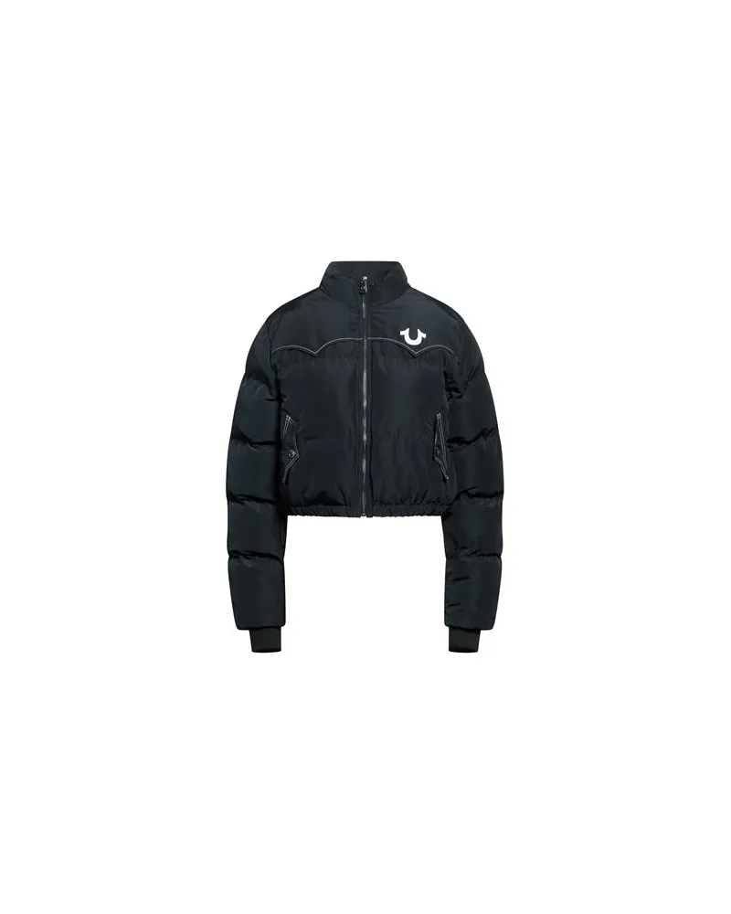 True Religion JACKEN & MÄNTEL - Pufferjacken & Daunenjackenauf YOOX.COM Schwarz