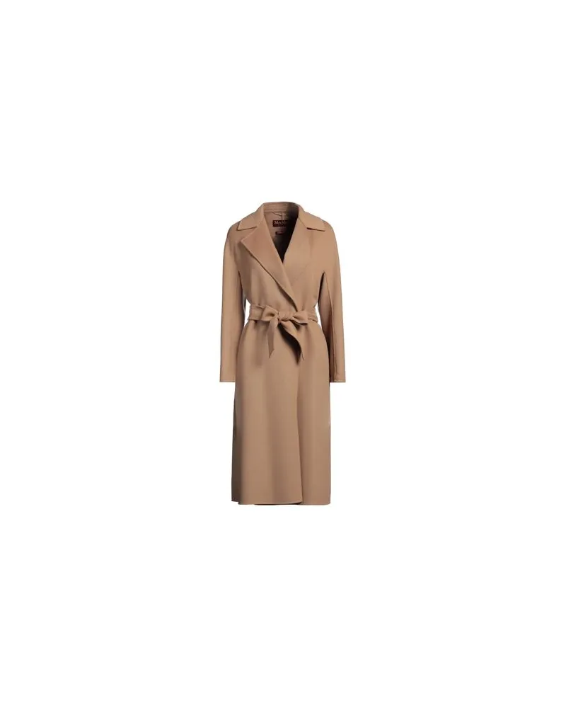 Max Mara JACKEN & MÄNTEL - Mäntelauf YOOX.COM Kamel