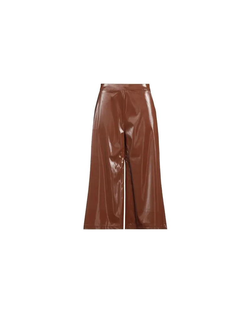 Twin-Set HOSEN & RÖCKE - Hosenauf YOOX.COM Lederfarben