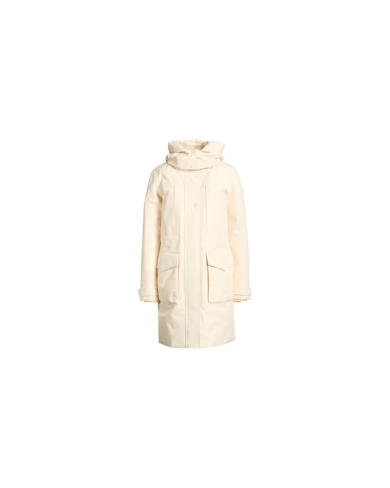 Woolrich JACKEN & MÄNTEL - Mäntelauf YOOX.COM Cremeweiß