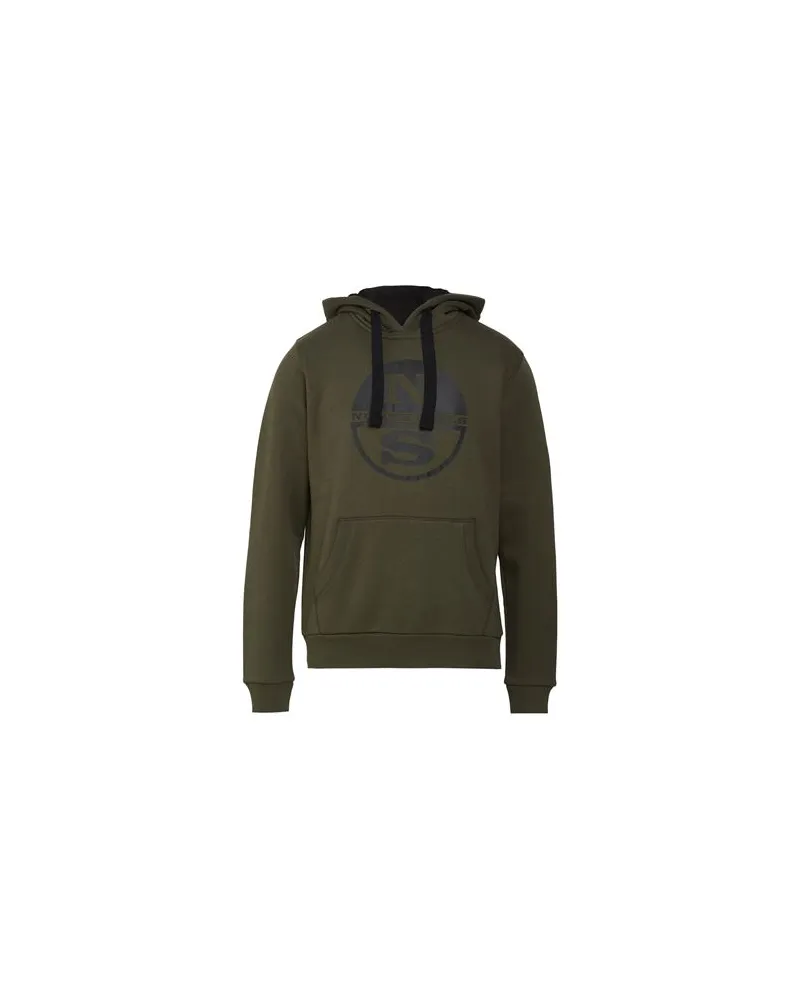 North Sails TOPS - Sweatshirtsauf YOOX.COM Militärgrün