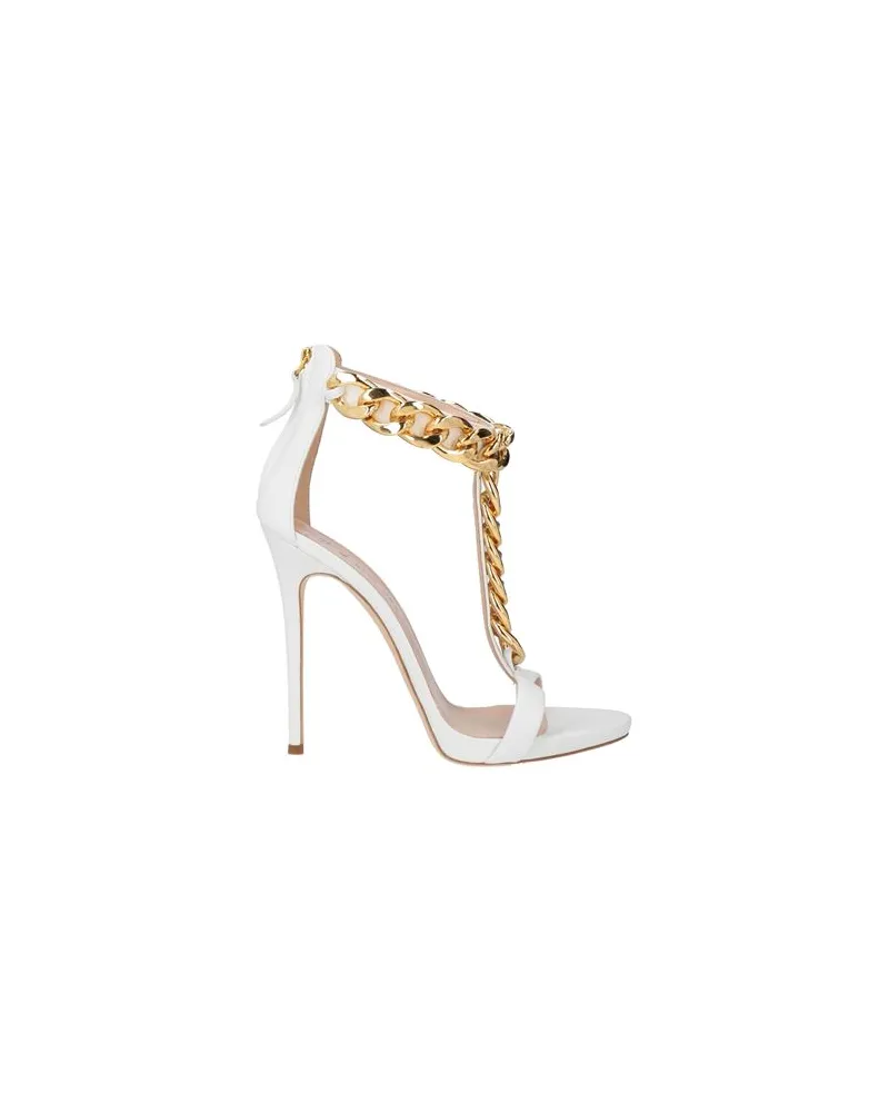 Giuseppe Zanotti FOR RITA ORA - SCHUHE - Sandalenauf YOOX.COM Weiß