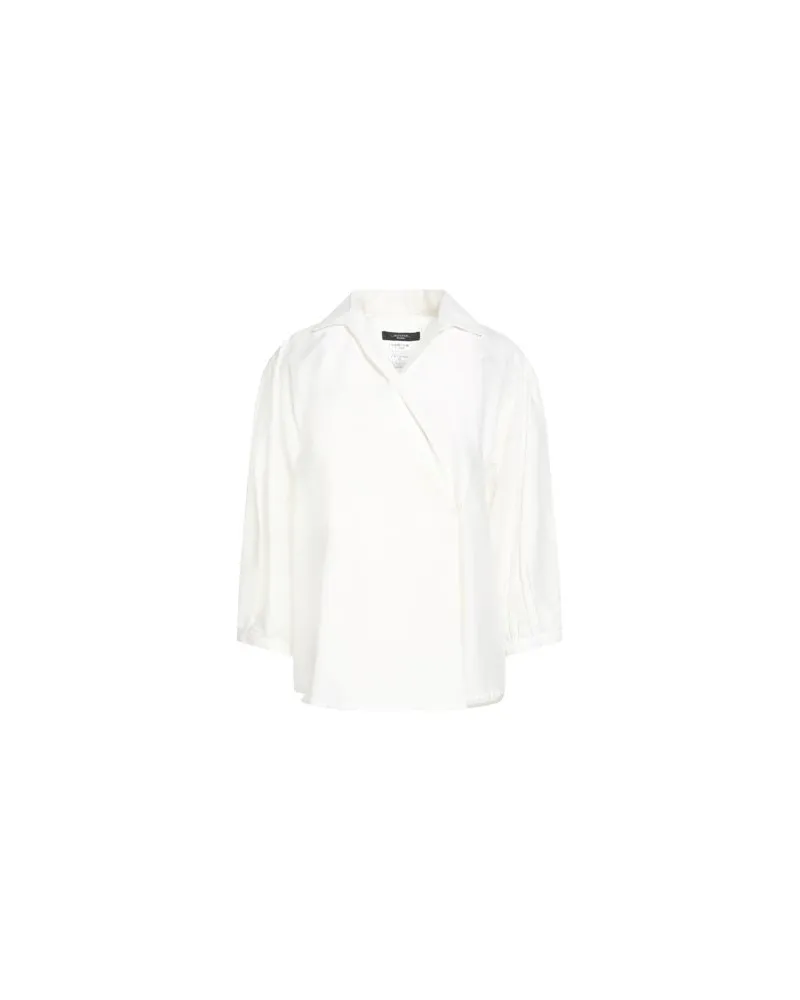 Max Mara TOPS - Hemdenauf YOOX.COM Weiß