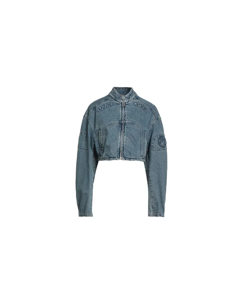 AMBUSH DENIM - JACKEN & MÄNTEL - Jeansjacken/Mäntelauf YOOX.COM Blau