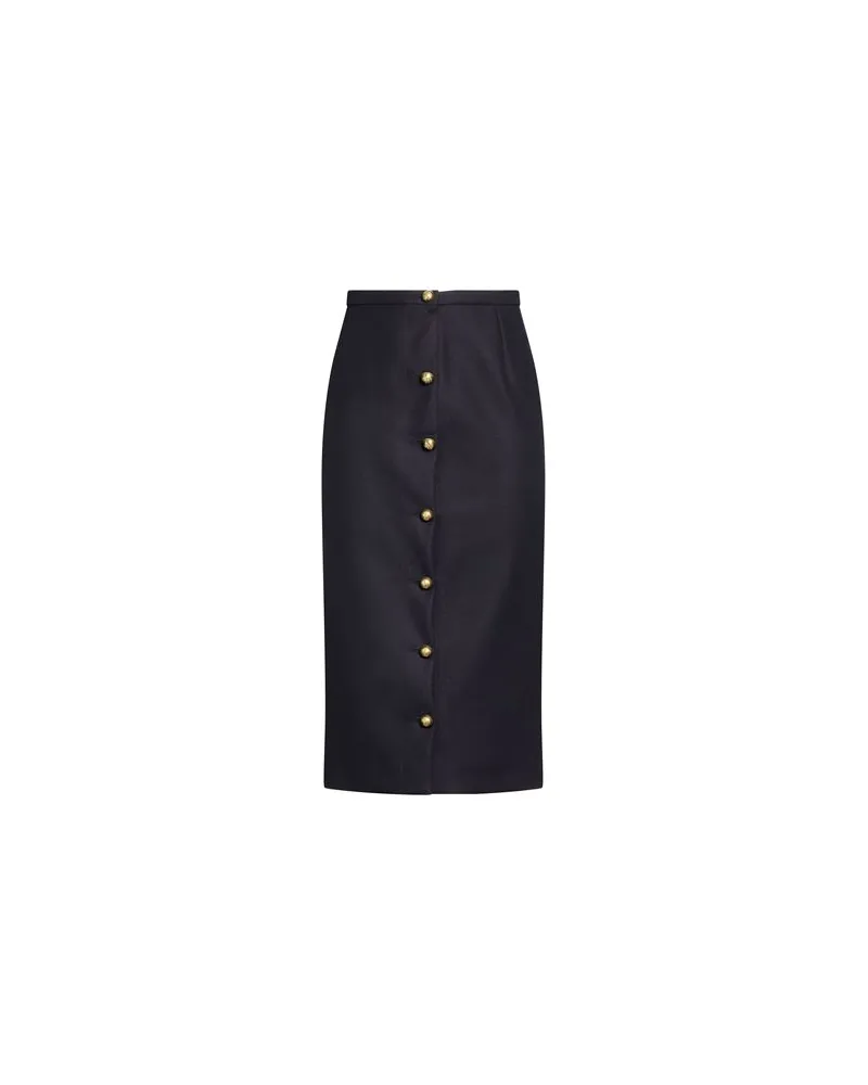 Rochas HOSEN & RÖCKE - Midi-Röckeauf YOOX.COM Nachtblau
