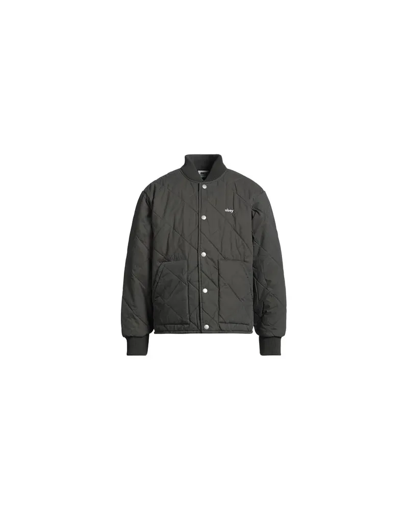 Obey JACKEN & MÄNTEL - Pufferjacken & Daunenjackenauf YOOX.COM Dunkelgrün