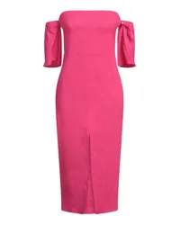 Isabel Marant Midi-Kleid Fuchsia