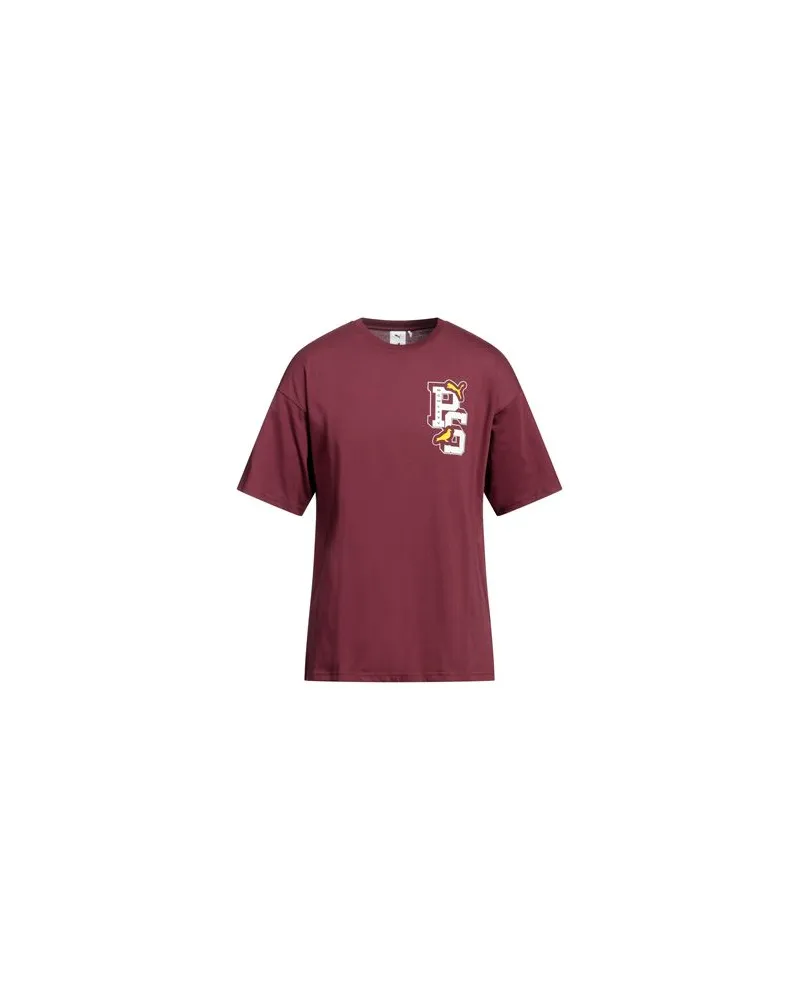 Puma TOPS - T-shirtsauf YOOX.COM Bordeaux